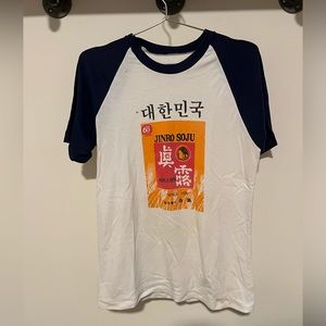 Vintage Korean soju tee shirt